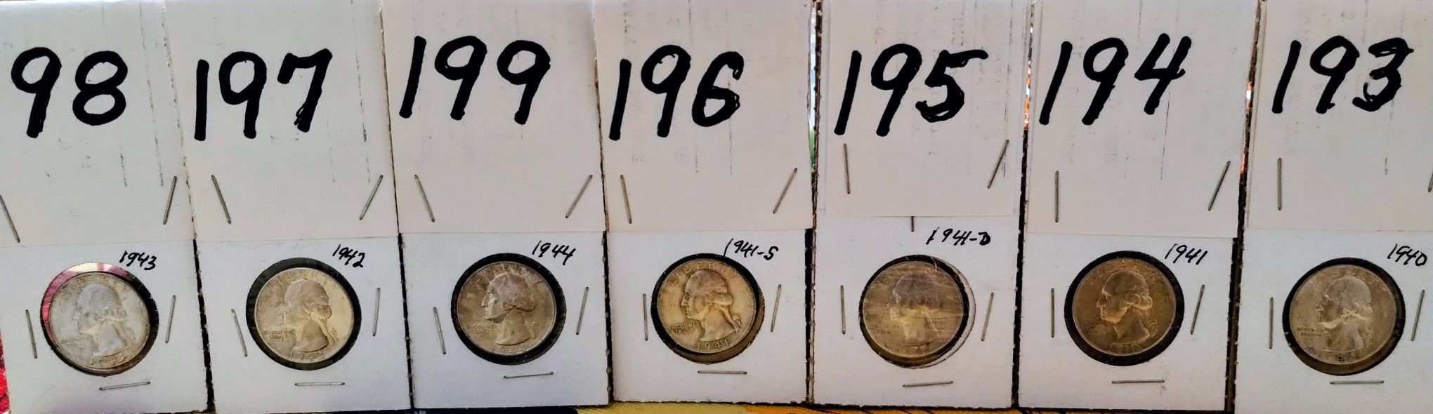 Silver Washington Quarter 