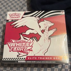 Brand New Pokemon TCG Scarlet & Violet White Flare Elite Trainer Box ETB Factory Sealed
