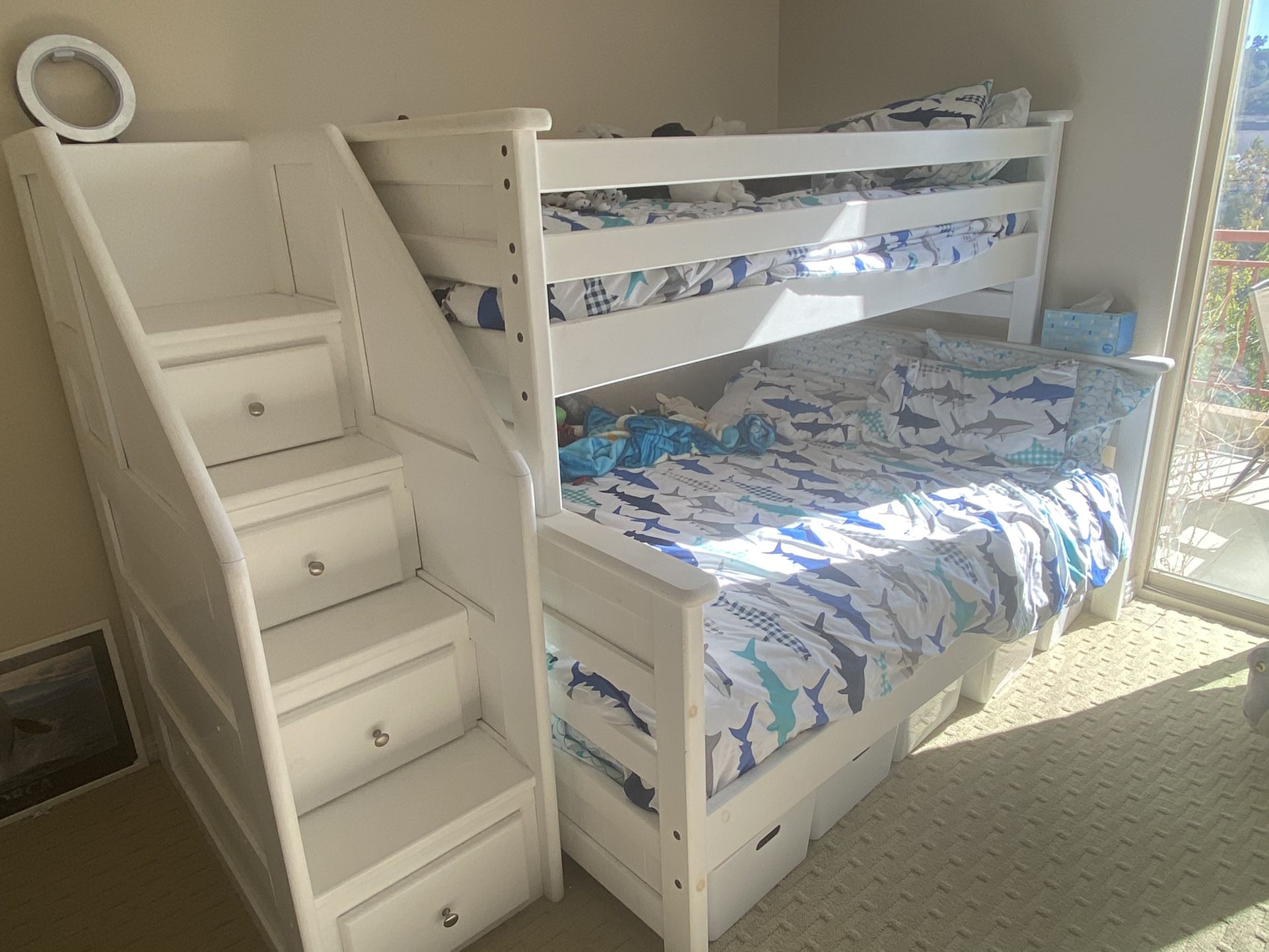 Living spaces bunk bed Twin Over Full