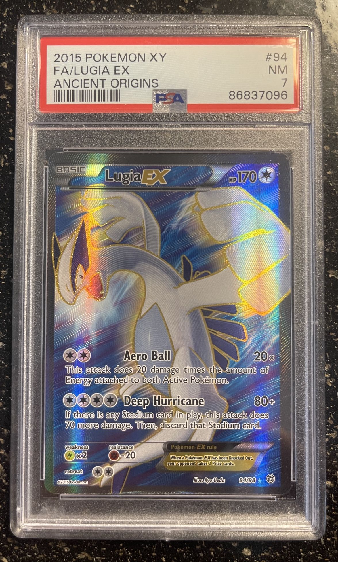 Lugia EX PSA7