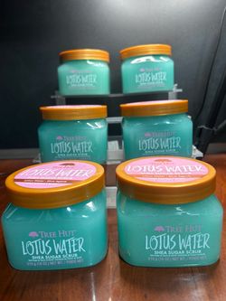 $4 each Tree Hut Lotus Water Shea Sugar Scrub