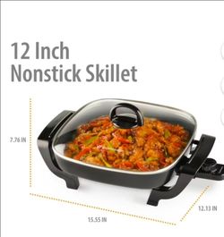 Used 11" Rival electric skillet hotpot stir fry
