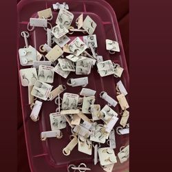 Brazilian Gold Plated Earrings/ Oro Laminado Brazileño $7 Each Pair (good Quality)