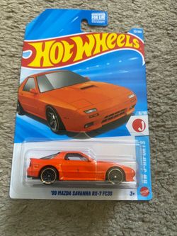 Hot wheels ‘89 Mazda savanna RX-7 FC3S collectible