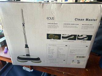 Cordless electric mop