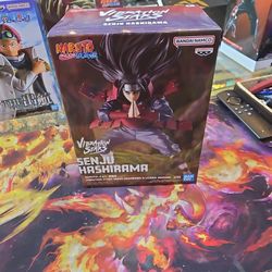 Hashirama Senju Vibration Stars Figure Naruto Shippuden Statue Banpresto Bandai