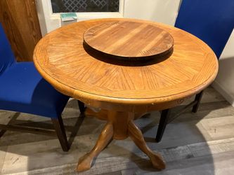 Table and 4 chairs