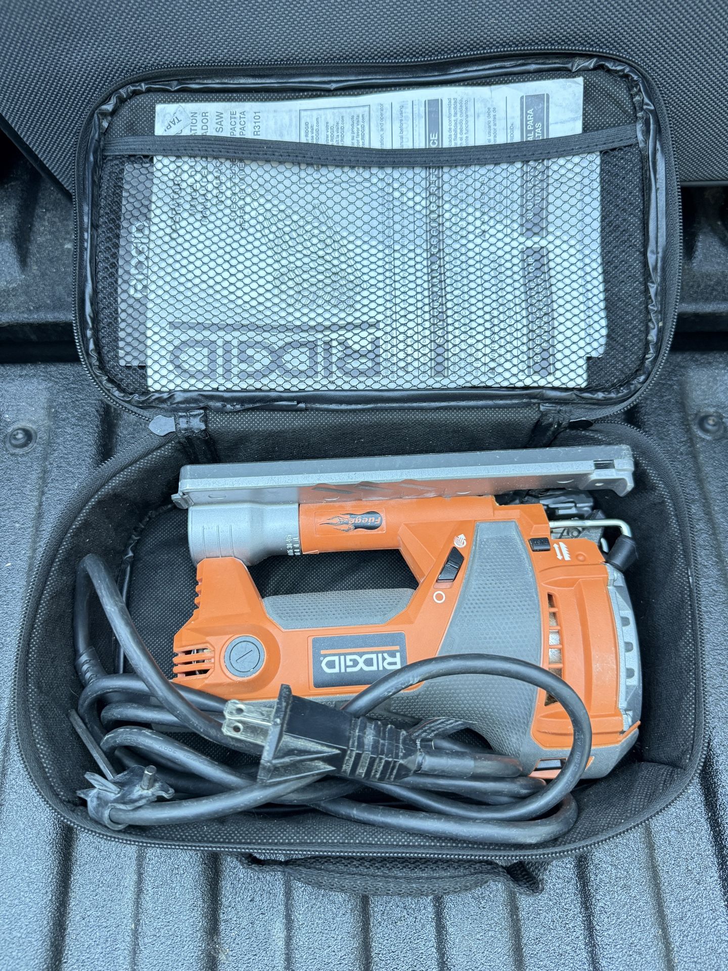 RIDGID Fuego R3101 3.0 Amp Corded Heavy Duty Orbital Jigsaw