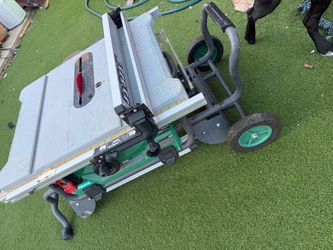 Metabo hpt 10 in jobsite tablesaw