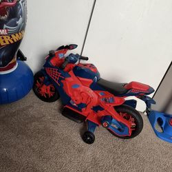 Spiderman electric Bike 