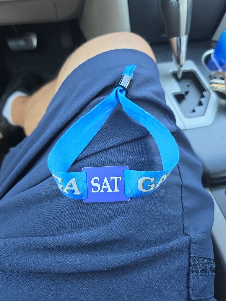 Summer Smash SATURDAY WRISTBAND  FOR SALE