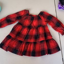 Baby Gap Plaid Dress 