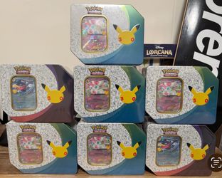 30th Celebration Ex Tins