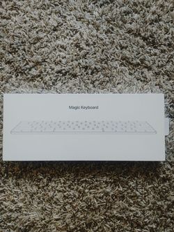 New Apple Magic Keyboard
