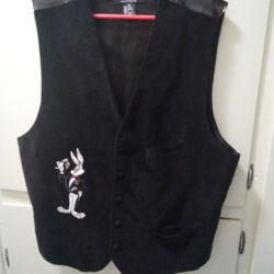 Warner Brothers Bugs Bunny Velvet Vest