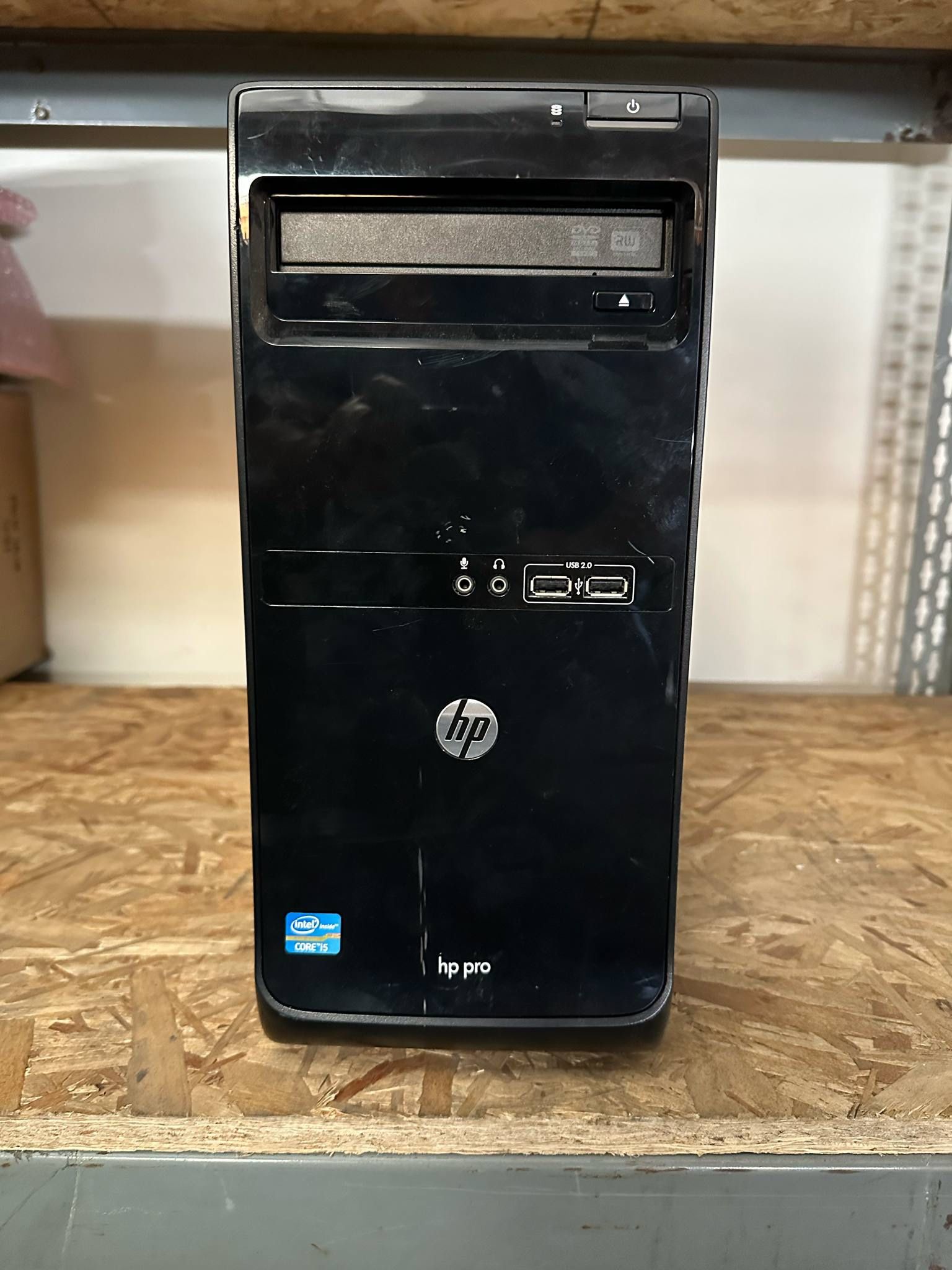 HP Pro 3500 Series MT Intel Core i5-3470 3.20GHz 4GB 500 HD Win10 Pro Desktop computer