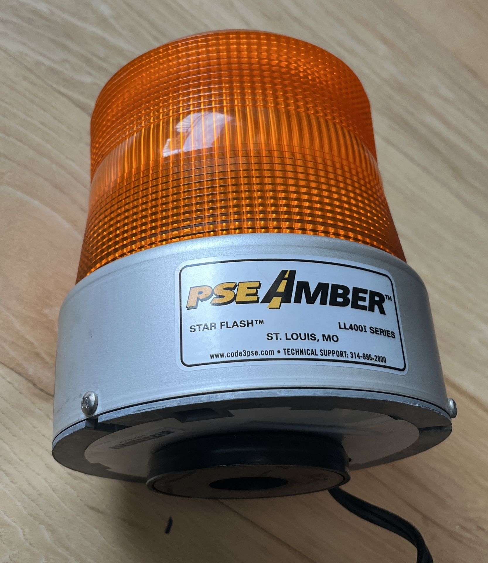 Amber Strobe Warning Light