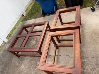 Coffee and two end tables