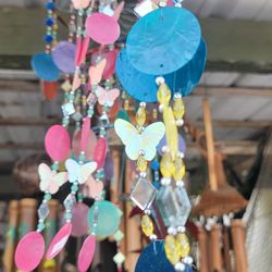 Butterfly Wind Chimes 22" Tall. $16 Each