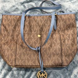 Dark brown Michael Kors handbag