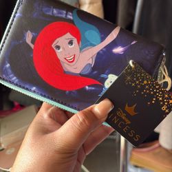 Little Mermaid Ariel wallet Loungefly 