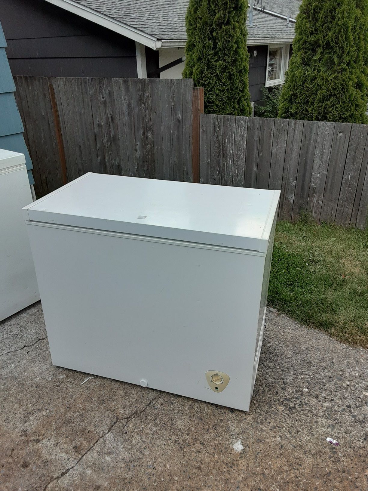 Kenmore Chest Freezer 7 Cubic Feet Delivery Is Available Firm On My