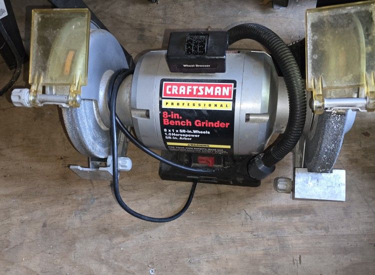 Craftsman 8 In. Bench Grinder