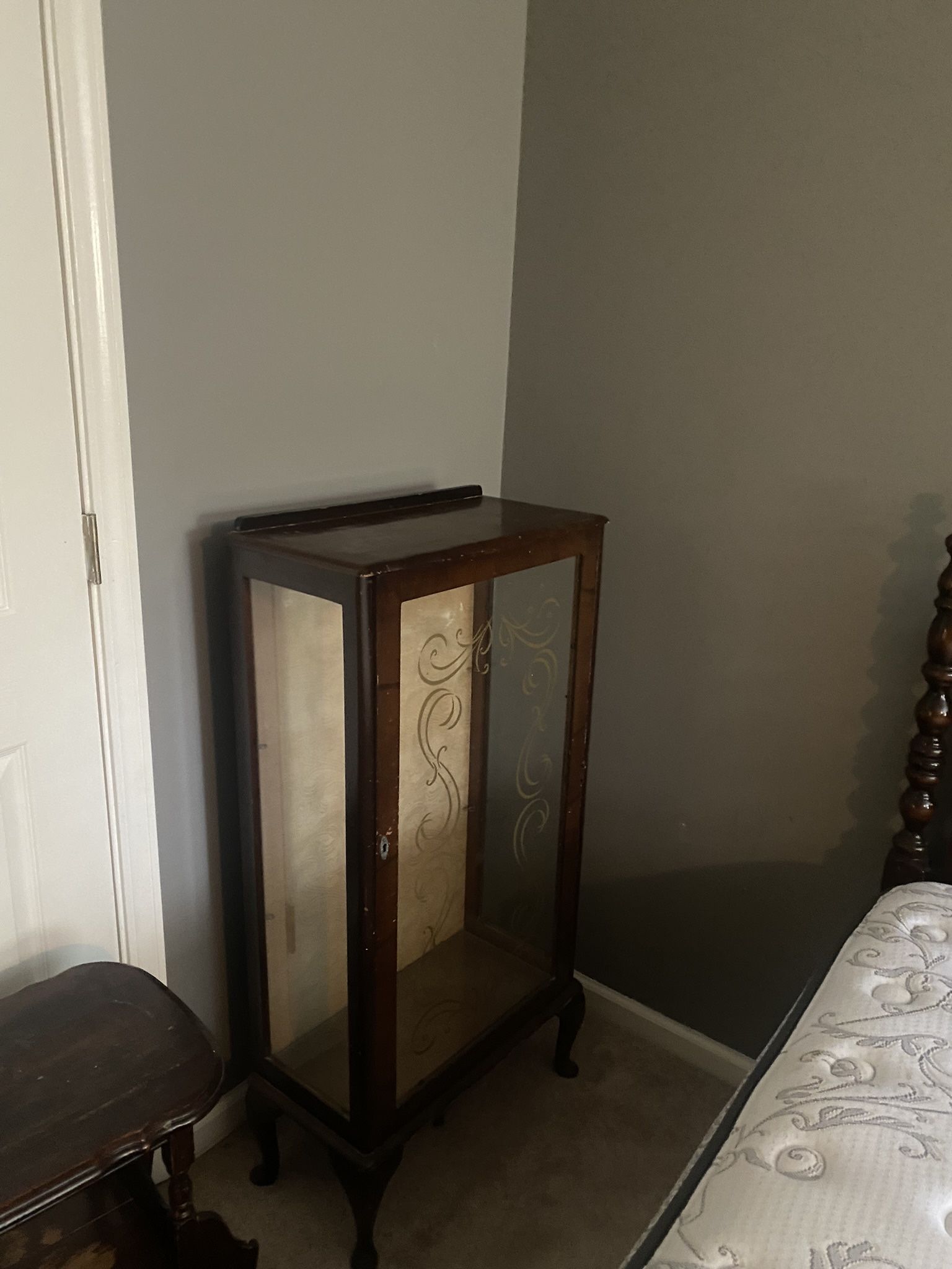 Antique Glass Case