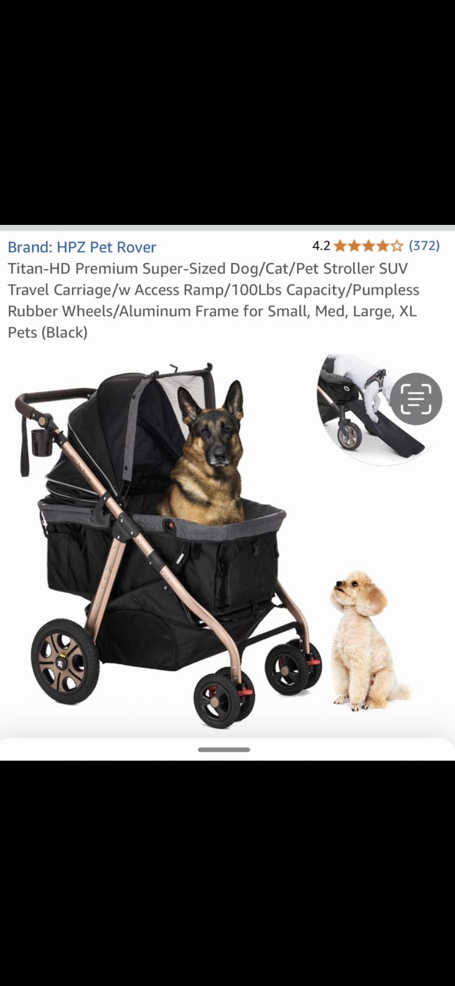 Brand New Luxury Dog stroller