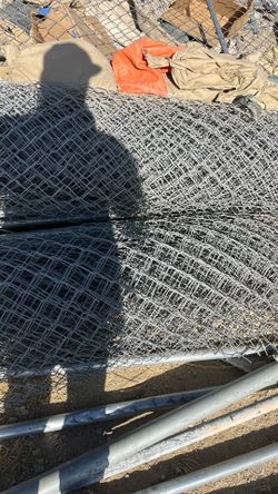 Chain link fence