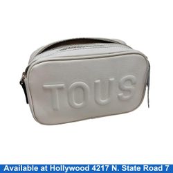 Tous Crossbody Beige / Tan Purse / Handbag