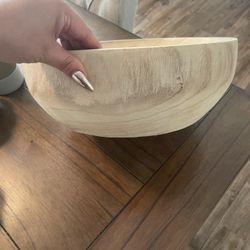 Wood Bowl