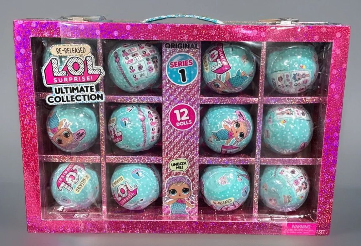 LOL Surprise Re Released Lot Of 12 Dolls, Merbaby Series 1