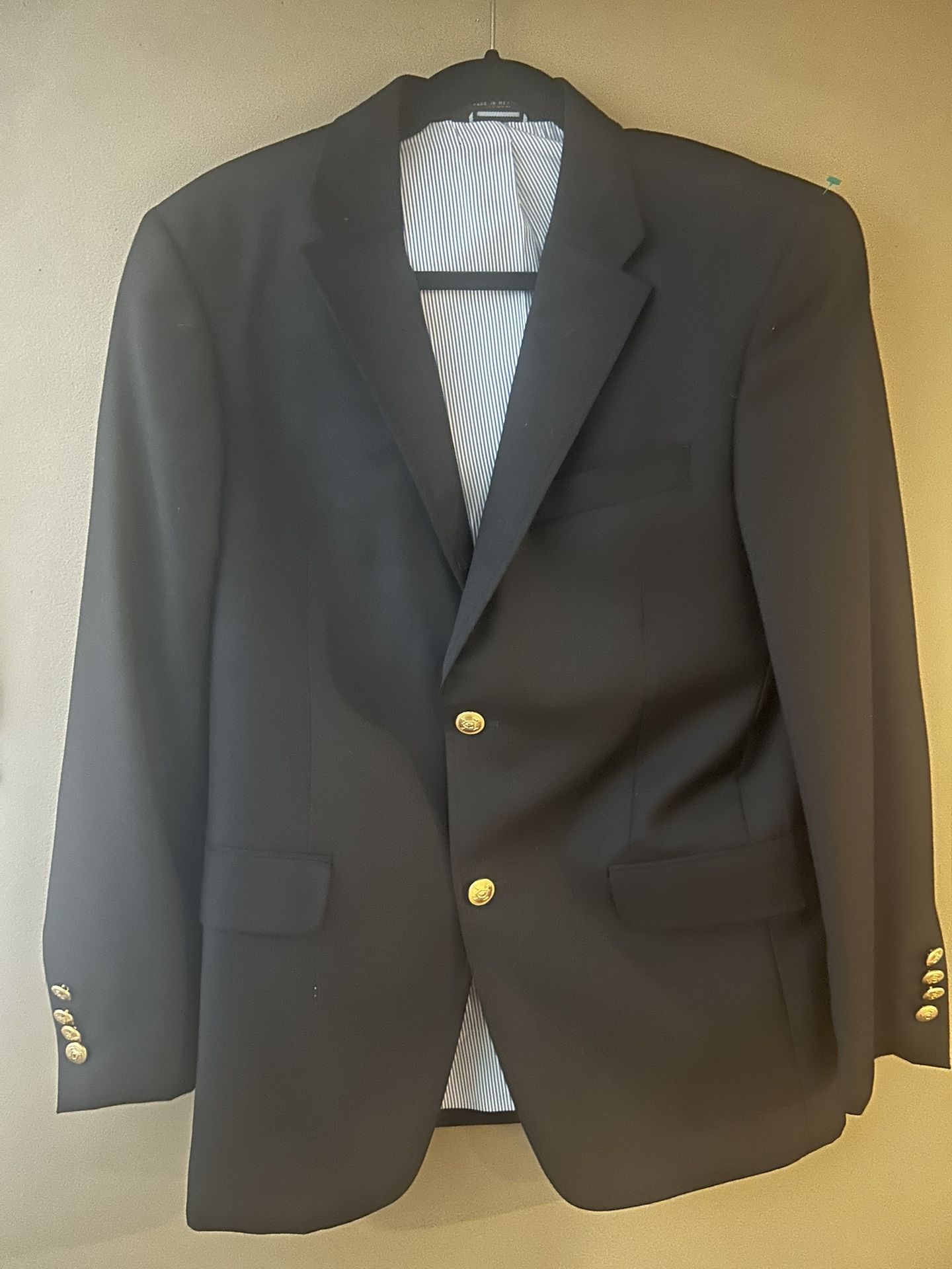 (Open To Negotiations) Tommy Hilfiger Men's Blazer - Classic Gold Button Style