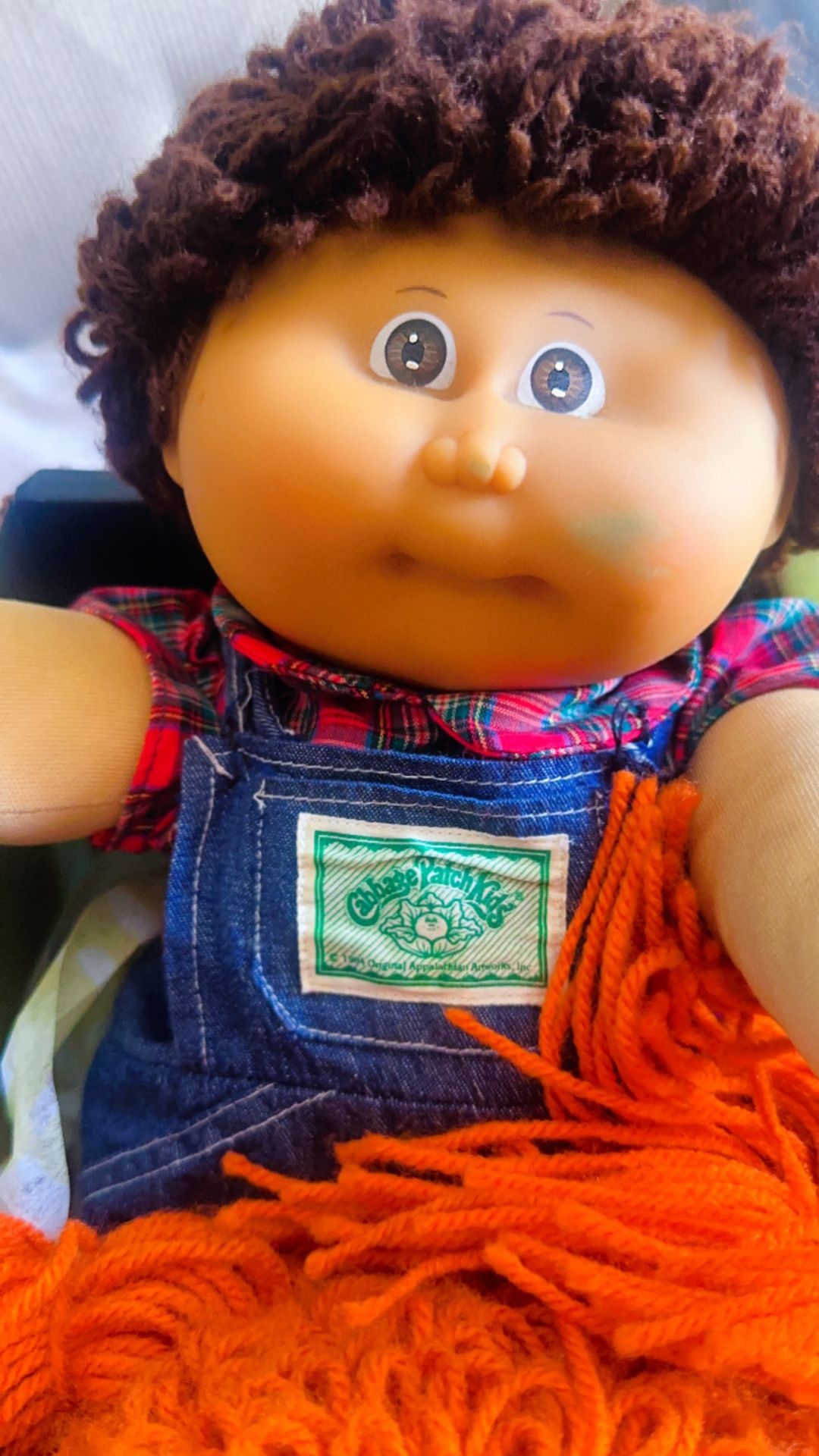 2 Original Cabbage Patch, dolls, boy, and girl