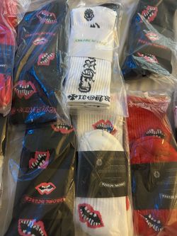 Chrome Hearts Crew Socks – Multiple Colors