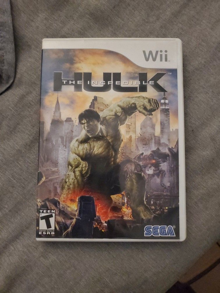 WII Games Hulk / Pirates Of The Caribbean