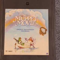 The Muppets 8 Track Tape Movie Soundtrack Rainbow Connection 