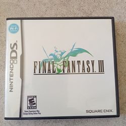 Final fantasy iii NDS complete game $20 firm
