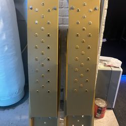 Yellow Truck Loading Ramp