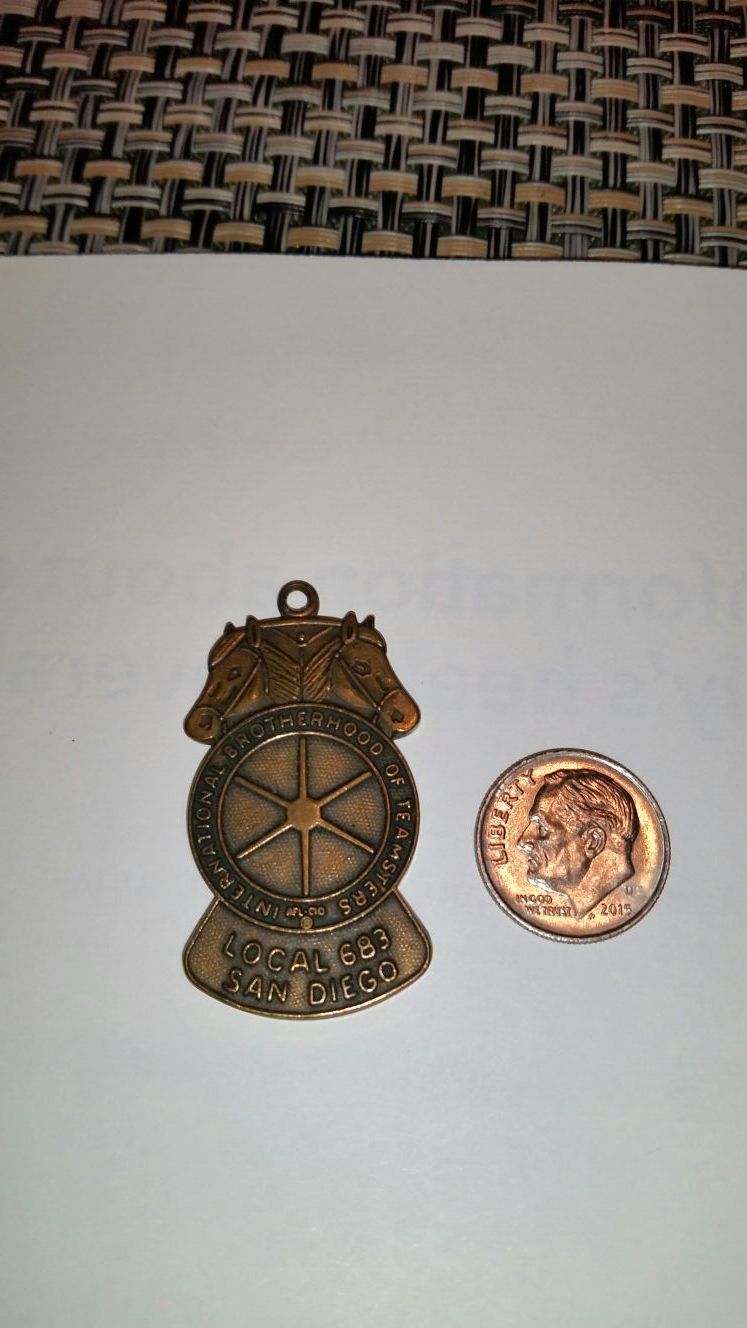 Teamsters Pin- Local 683 San Diego
