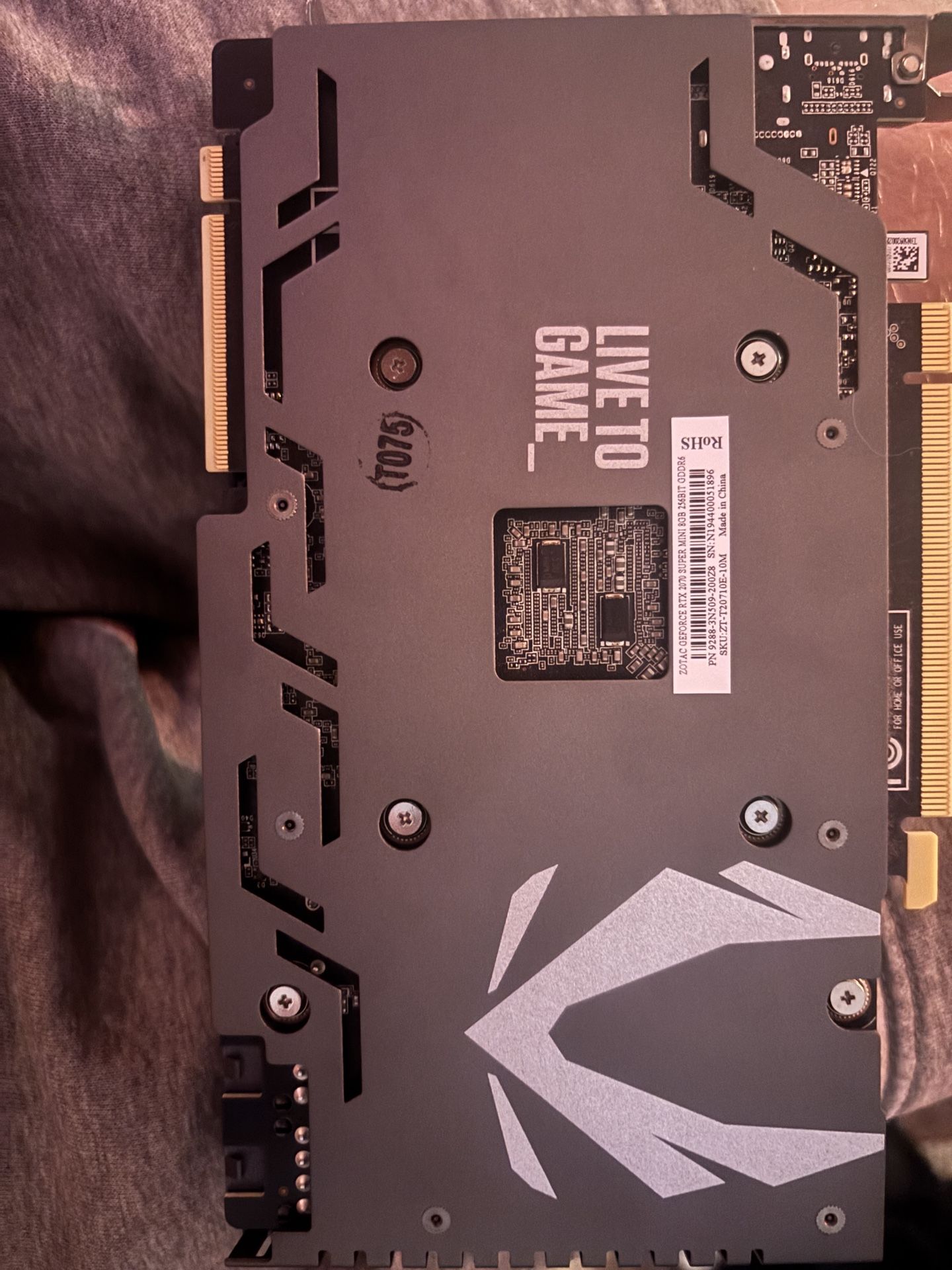 Zotac Rtx 2070 Super 200$ Obo 
