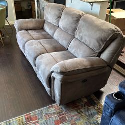 Electric Powered Reclining Sofa (FREE)