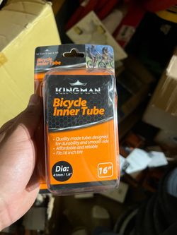 Bicycle tubes size 16 and 18 x 1.75-2.125
