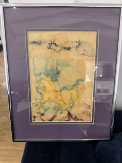 Original Framed Watercolor