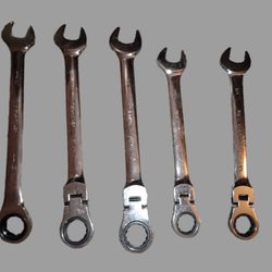 GearWrench And Husky flex-heqd Ratcheting Wrenchs