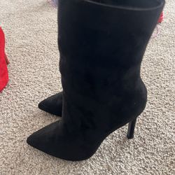 Black Heel Boots 
