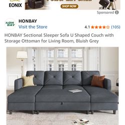 Honbay Sectional Sleeper