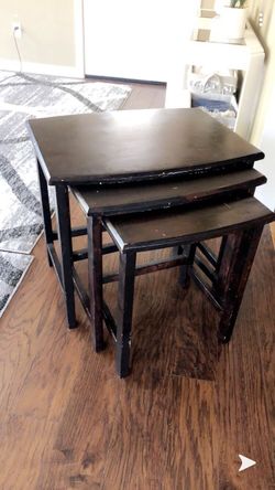 Side tables all three for $15