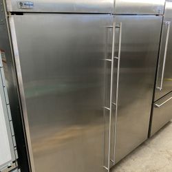 72 Inch GE Monogram Column Fridge And Freezer 